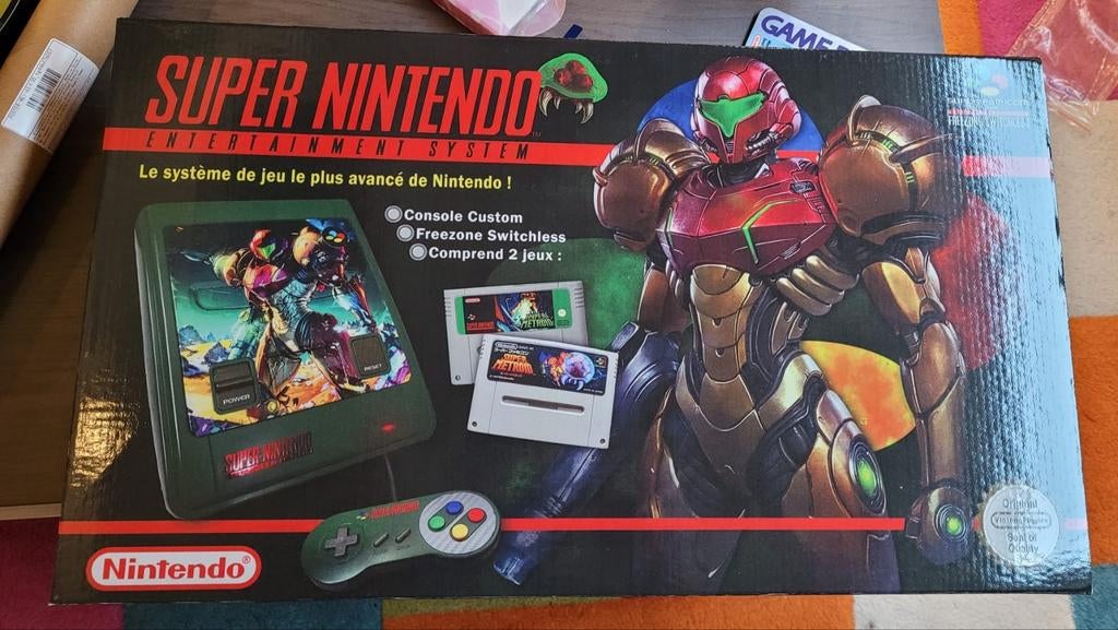 SNES Super Metroid Pack, Ophalen, Zo goed als nieuw, Met 1 controller