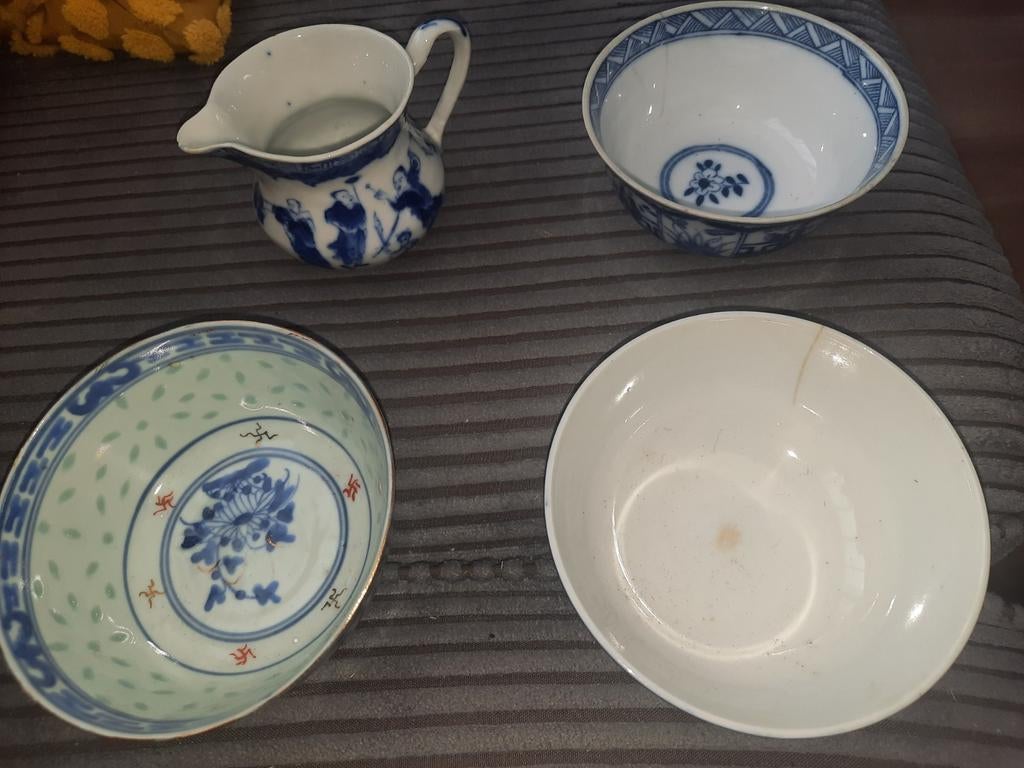 Diverse collectie antiek Chinees porselein, Ophalen of Verzenden