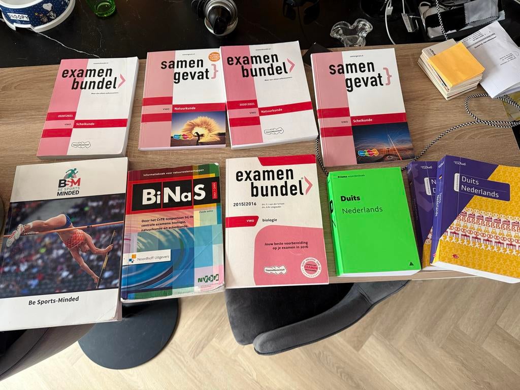 Examenbundel vwo en samengevat woordenboeken Duits, Boeken, Ophalen of Verzenden, Alpha, Zo goed als nieuw