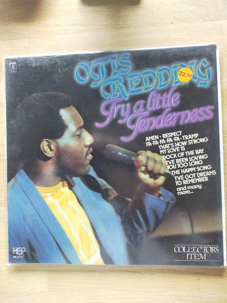 Otis Redding , try a little tenderness, Cd's en Dvd's, Vinyl | R&B en Soul, Ophalen of Verzenden, 1980 tot 2000, Zo goed als nieuw