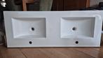 Primabad Third Edition wastafelblad 1210mm (2 waskommen) wit, Overige typen, Nieuw, Ophalen of Verzenden, Minder dan 100 cm