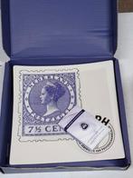 Schaaltje met postzegelafbeelding Wilhelmina, Postzegels en Munten, Ophalen of Verzenden