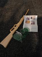 Dubbelloops shotgun met elastiek, Ophalen of Verzenden, Gebruikt