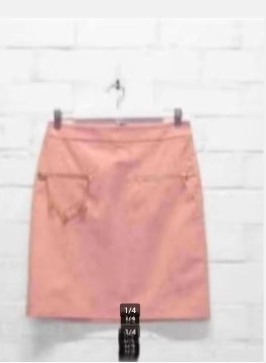 Moschino - Prachtige roze rok met chain maat 38 - Nieuw