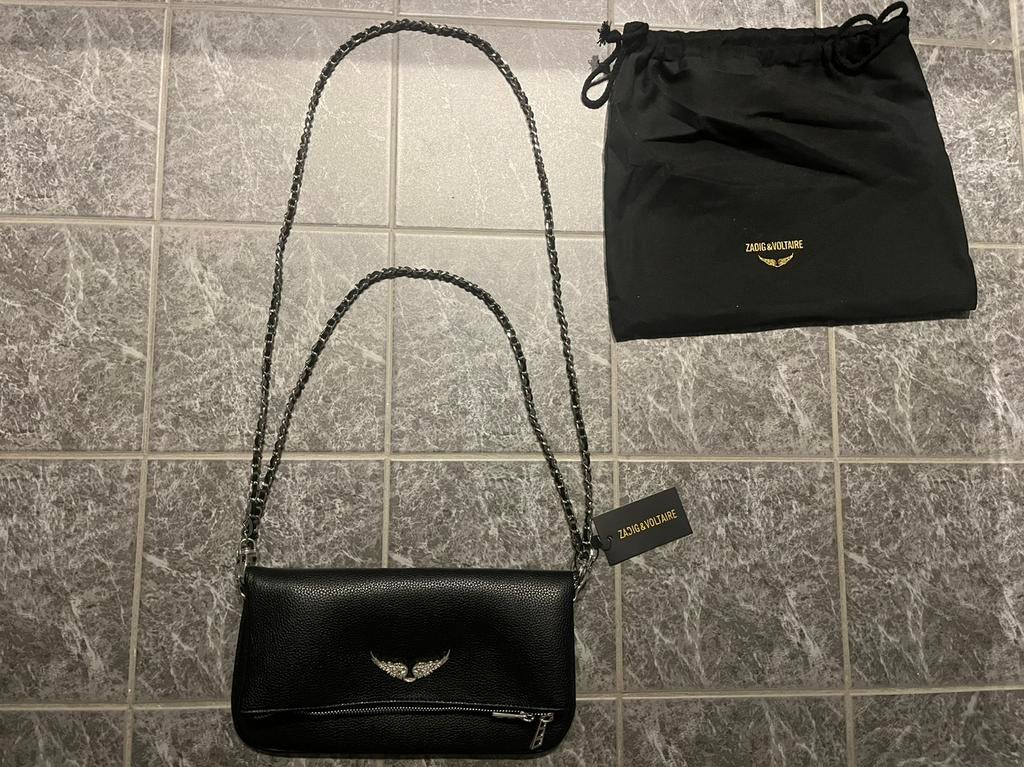 Zadig en Voltaire tasje - Gloednieuw, Ophalen of Verzenden, Nieuw, Zwart, Schoudertasje