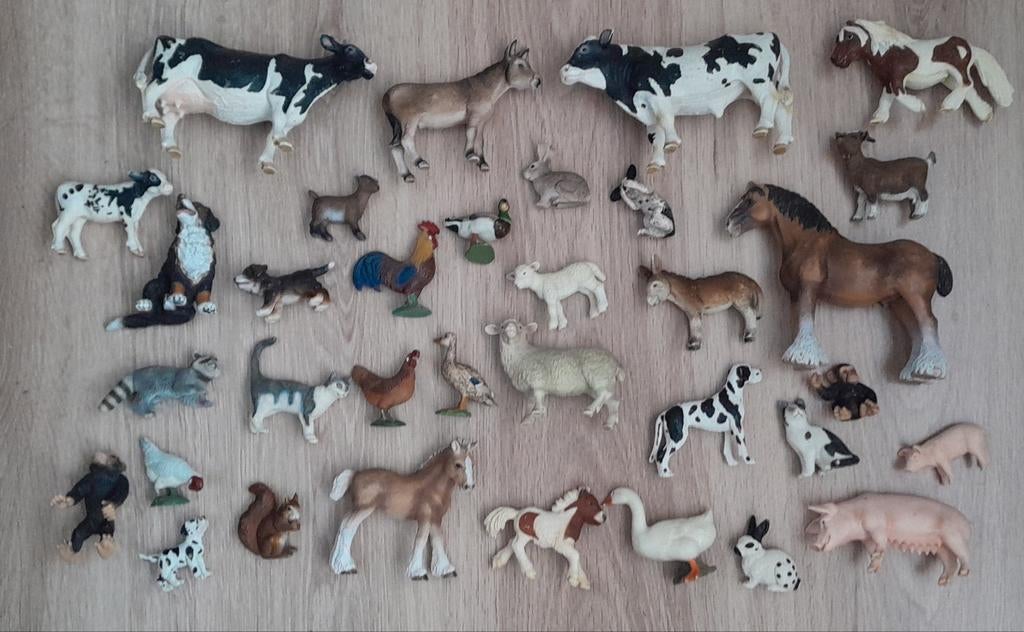 Collectie Schleich dieren - boerderijdieren, Ophalen of Verzenden, Gebruikt, Jongen of Meisje