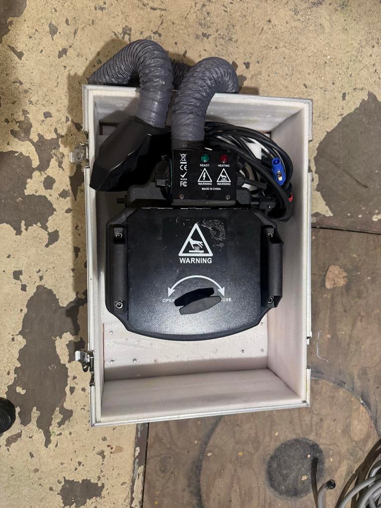 Professionele Droogijs Laagrook Machine 1500W, Ophalen, Gebruikt, Rookmachine