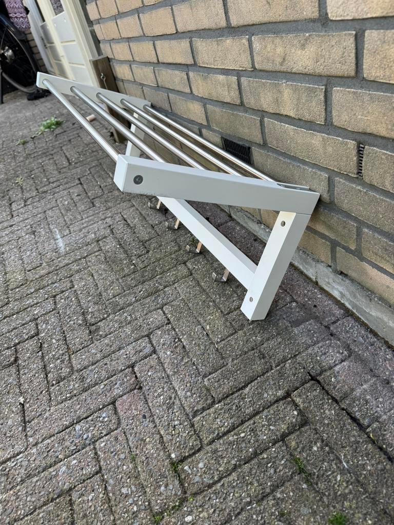 TJUSIG Kapstok, wit, 79 cm, Huis en Inrichting, Woonaccessoires | Kapstokken, Ophalen, Zo goed als nieuw, Hout, Wandkapstok
