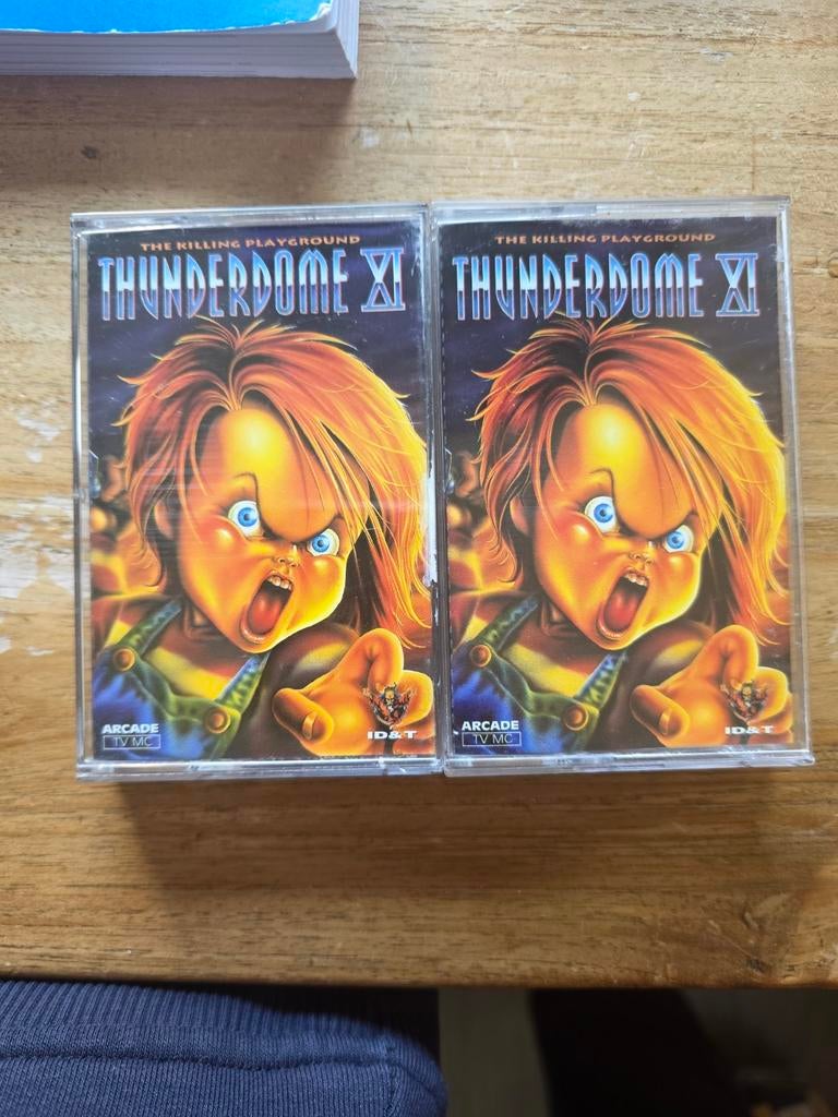 Thunderdome XI The Killing Playground cassettes MC1 en MC2, Cd's en Dvd's, Cassettebandjes, Ophalen of Verzenden, Overige genres