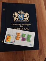 Davo album Nederlandse FDC's E 123 t/m E 236 blanco/ gelopen, Ophalen of Verzenden, Nederland