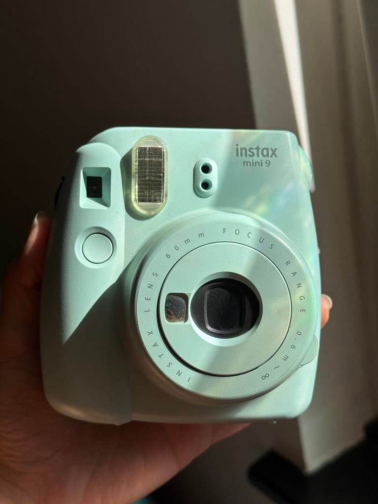 Instax Mini 9, Audio, Tv en Foto, Fotocamera's Analoog, Ophalen, Zo goed als nieuw, Polaroid, Fuji