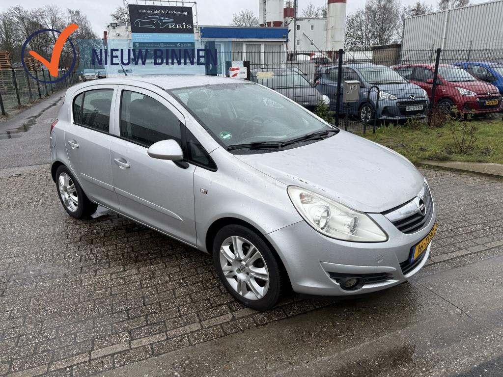 Opel Corsa 1.2-16V Enjoy (bj 2007), Auto's, Voorwielaandrijving, Gebruikt, 4 cilinders, 1229 cc