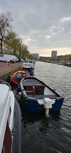 Boot+trailer 4.5m met jonhson 9.9pk 2takt, Ophalen, Gebruikt, Minder dan 10 pk, Tot 6 meter