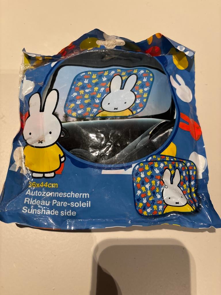 Nijntje Auto Zonnescherm - Nieuw in verpakking, Ophalen of Verzenden, Nieuw