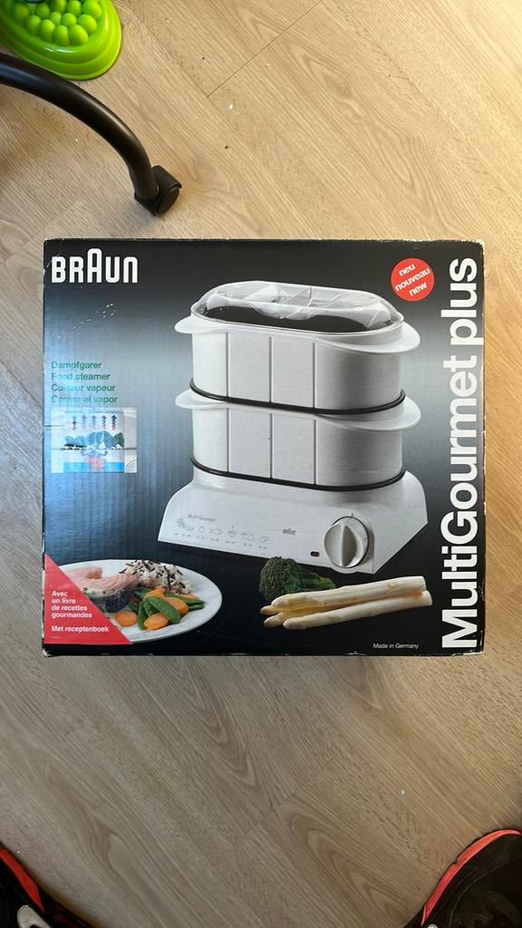 Braun dampkoker, Ophalen, Zo goed als nieuw