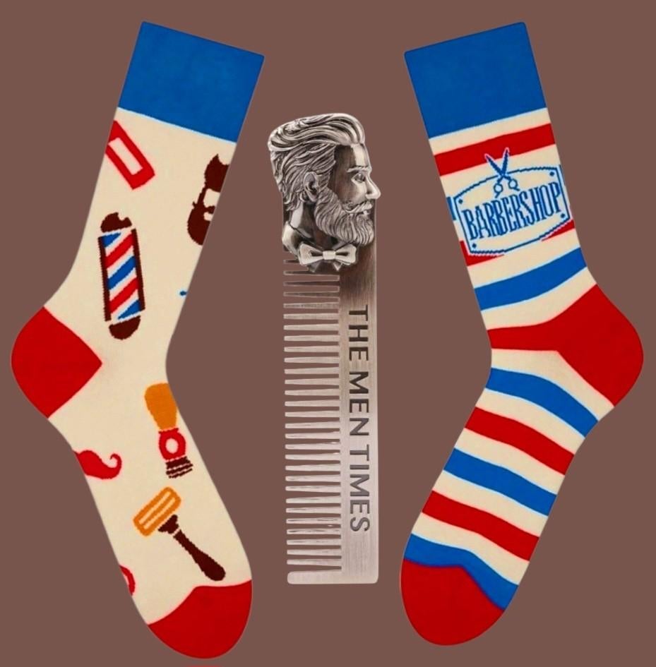 BARBIER SOKKEN + BARBER KAM, Ophalen of Verzenden, Nieuw