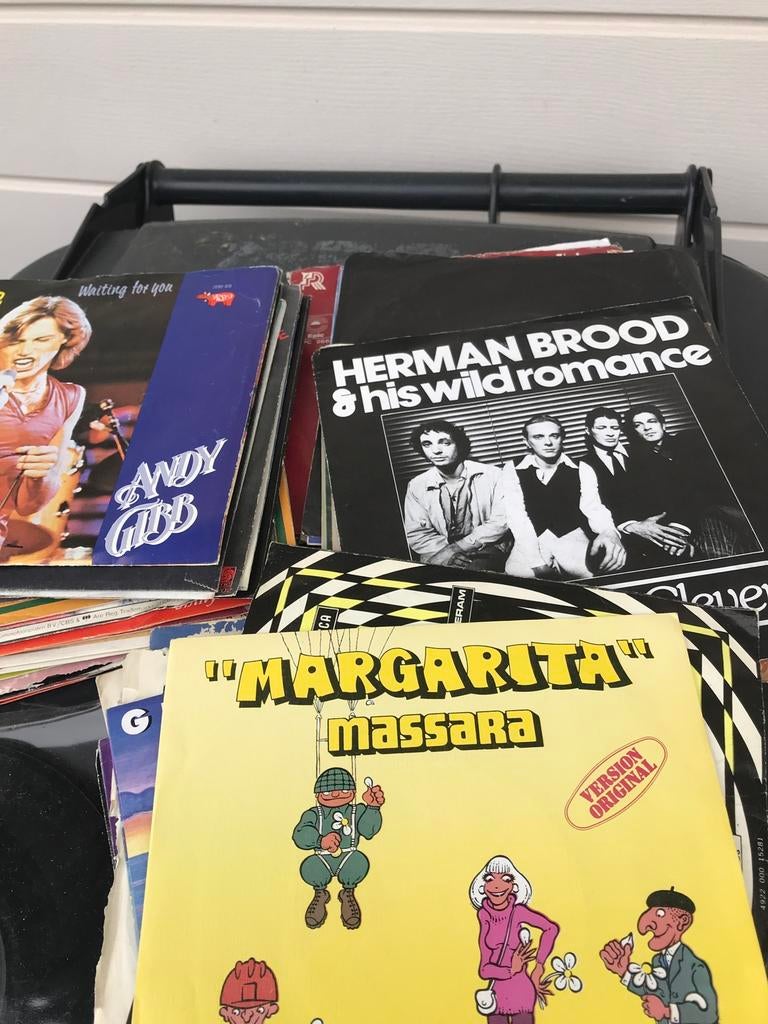 Vinyl singles 7 inch 100 stuks in goede staat, Ophalen of Verzenden, Gebruikt, Pop