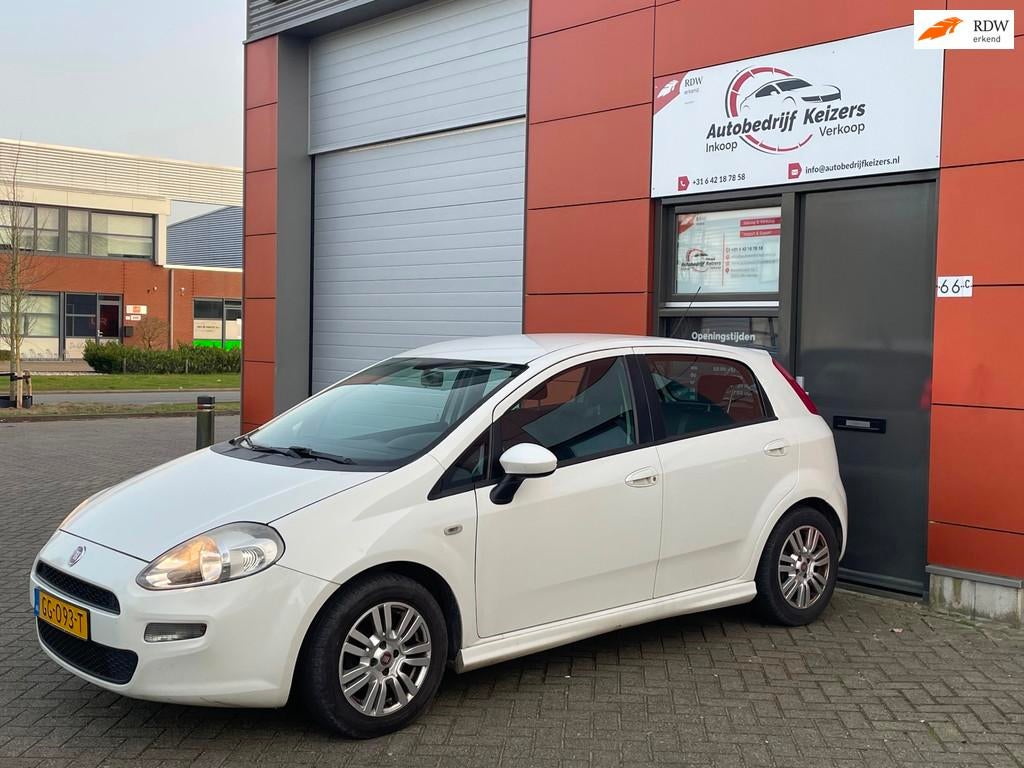 Fiat Punto Evo 1.3 M-Jet Lounge APK CRUISE AIRCO NAP, Auto's, Fiat, Voorwielaandrijving, Euro 5, Stof, Gebruikt