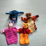 Winnie de Poeh handpoppen set (4 stuks), Ophalen of Verzenden, Gebruikt, Overige typen