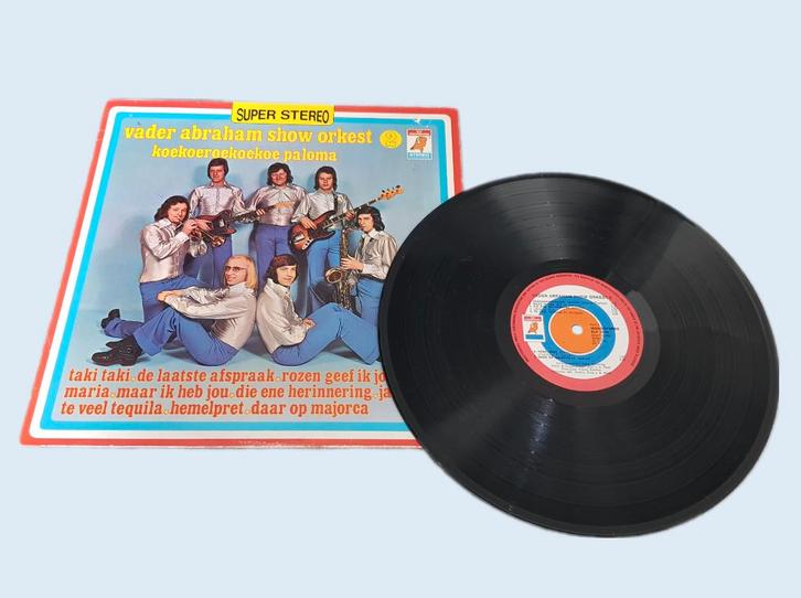 Vader Abraham Show Orkest - Koekoeroekoekoe - lp ~ HH8404, Cd's en Dvd's, Vinyl | Nederlandstalig, Gebruikt, Overige genres, 12 inch