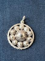 Antieke Zilveren Zeeuwse Knoop Hanger, Ophalen of Verzenden, Zilver