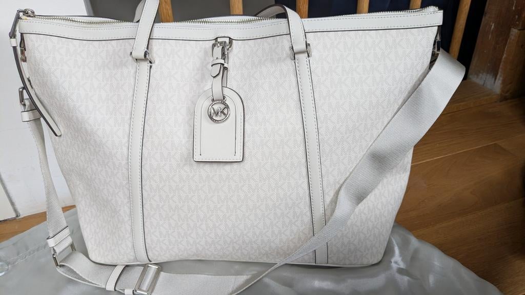 Michael Kors Tote Bag XL Weekender als nieuw, Ophalen of Verzenden, Zo goed als nieuw, Zwart, Handtas