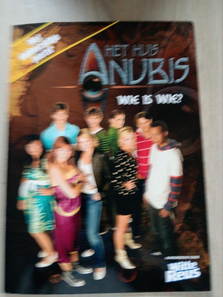 Boekje het huis Anubis wie is wie?, Ophalen of Verzenden