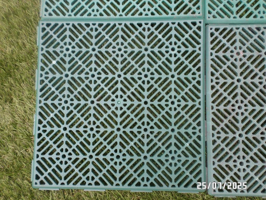 tenttegels 30x30, Ophalen, Gebruikt