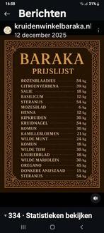 Thee kruiden, Ophalen of Verzenden, Theezakje(s)