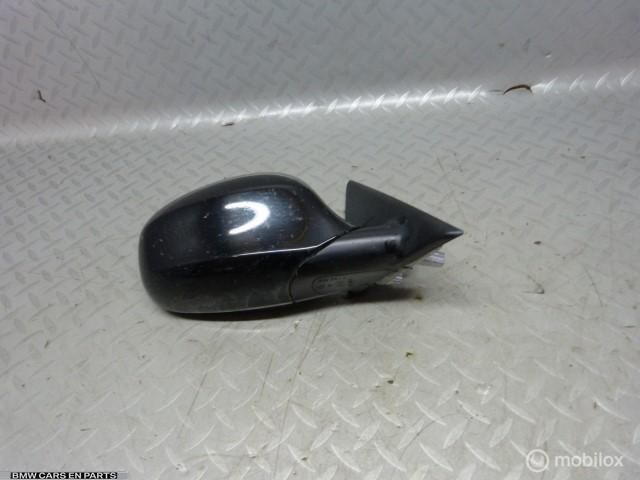 Buitenspiegel rechts BMW 3-serie E90 LCI  zwart black saphir, Gebruikt, Ophalen of Verzenden, BMW, BMW