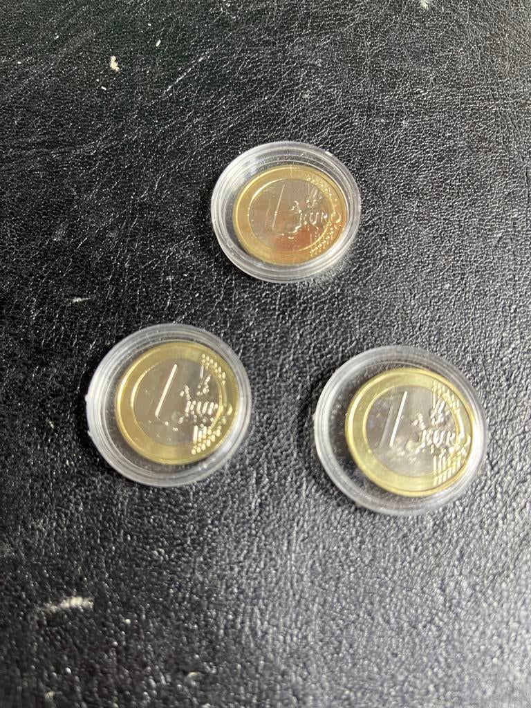 Set van 3 Bulgaarse 1 Euro munten - 2026, Ophalen of Verzenden, Overige landen, 1 euro, Setje