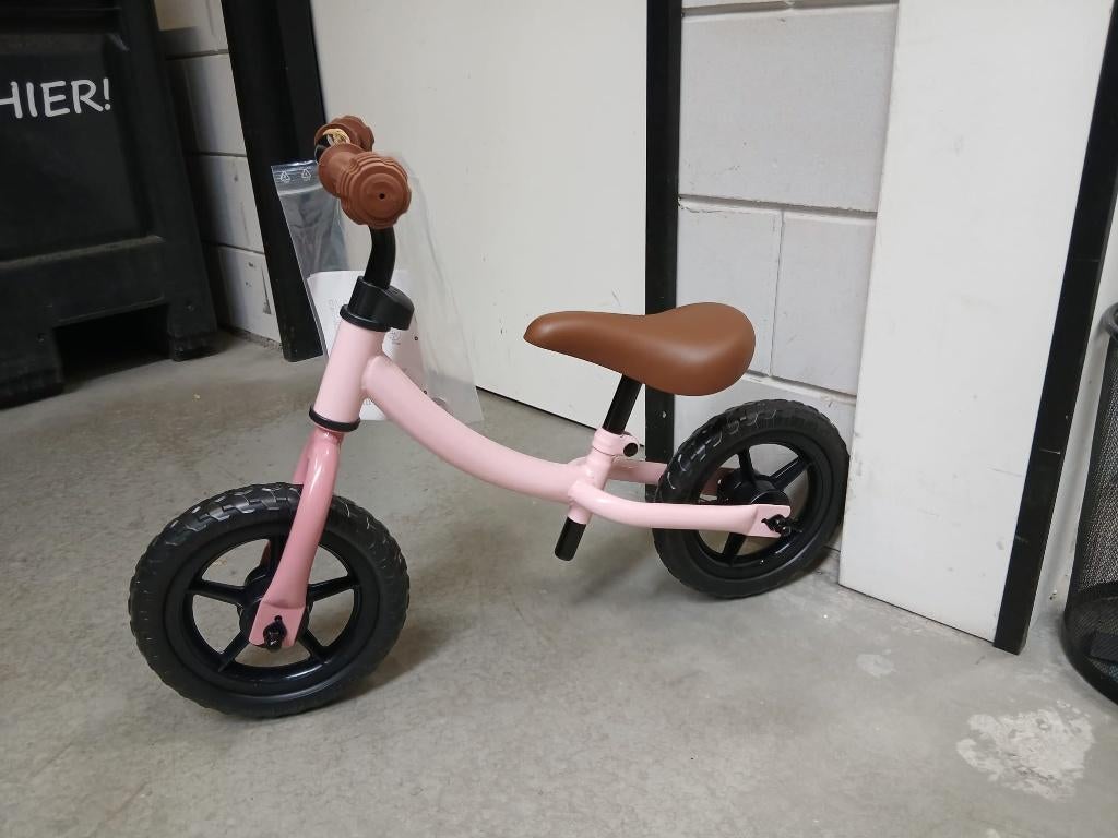 Hippiez loopfiets Worker Old Pink, Ophalen, Nieuw, Loopfiets