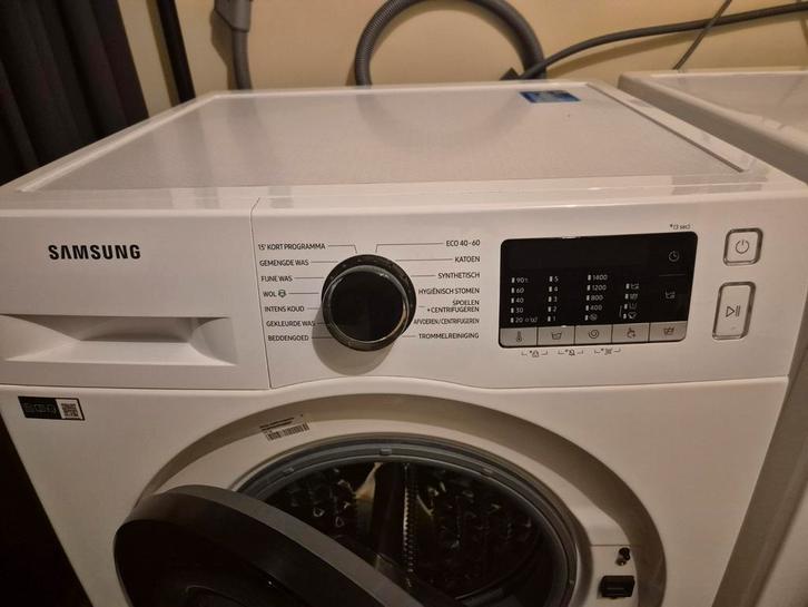 Wasmachine Samsung ww90ta049ae ecobubble, Witgoed en Apparatuur, Wasmachines, Zo goed als nieuw, 6 tot 8 kg, 85 tot 90 cm, 1200 tot 1600 toeren