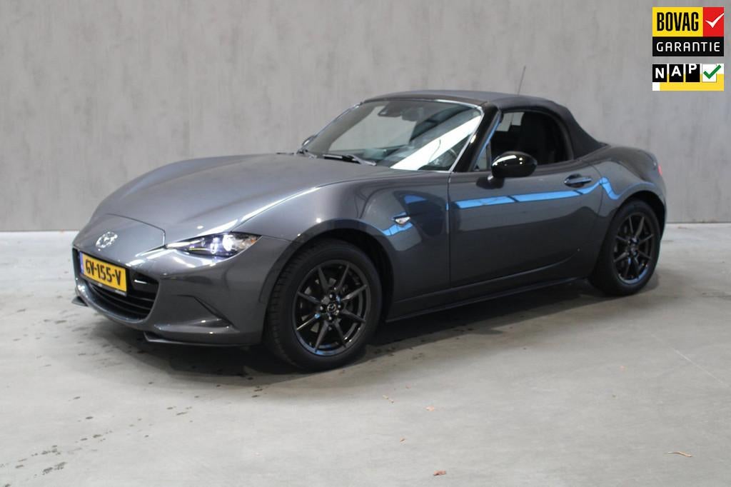 Mazda MX-5 1.5 SkyActiv-G 131 GT-M 1e Eigenaar/PDC/Cruise/Bo, Auto's, Mazda, 12 maanden, Achterwielaandrijving, Gebruikt, 4 cilinders