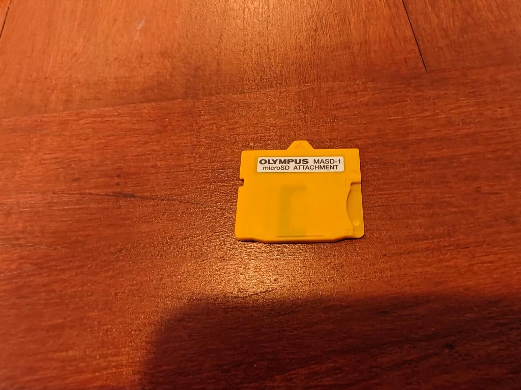 XD-Picture card adapter naar MicroSD Olympus, Audio, Tv en Foto, Fotografie | Geheugenkaarten, Gebruikt, Overige typen, Minder dan 2 GB