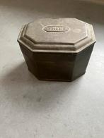 Koperen Theebusje breed 10x7,5cm hoogte 7,5, Ophalen of Verzenden