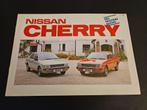 Brochure Datsun Cherry, Boeken, Ophalen of Verzenden, Zo goed als nieuw, Overige merken