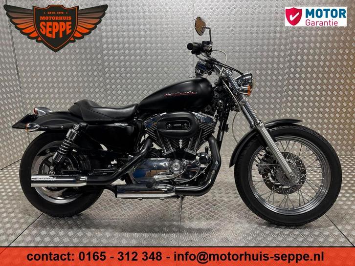 HARLEY-DAVIDSON SPORTSTER 1200 CUSTOM (bj 2007) 16,039 km, Motoren, Motoren | Harley-Davidson, Bedrijf, Chopper, 2 cilinders