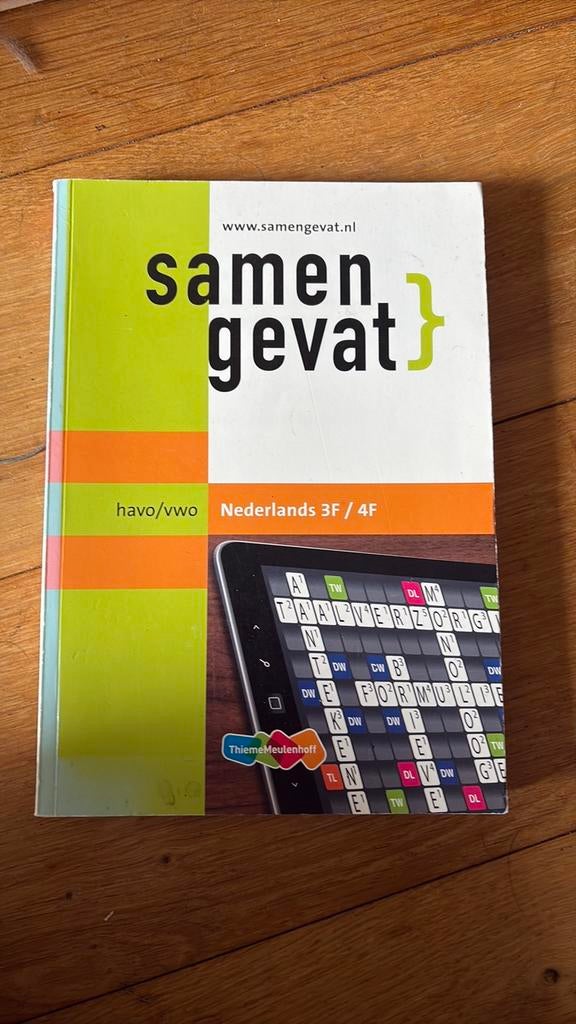 Samengevat Nederlands Havo;vwo 3F;4F, Boeken, Schoolboeken, Ophalen, Nederlands, Overige niveaus, J. Nassau