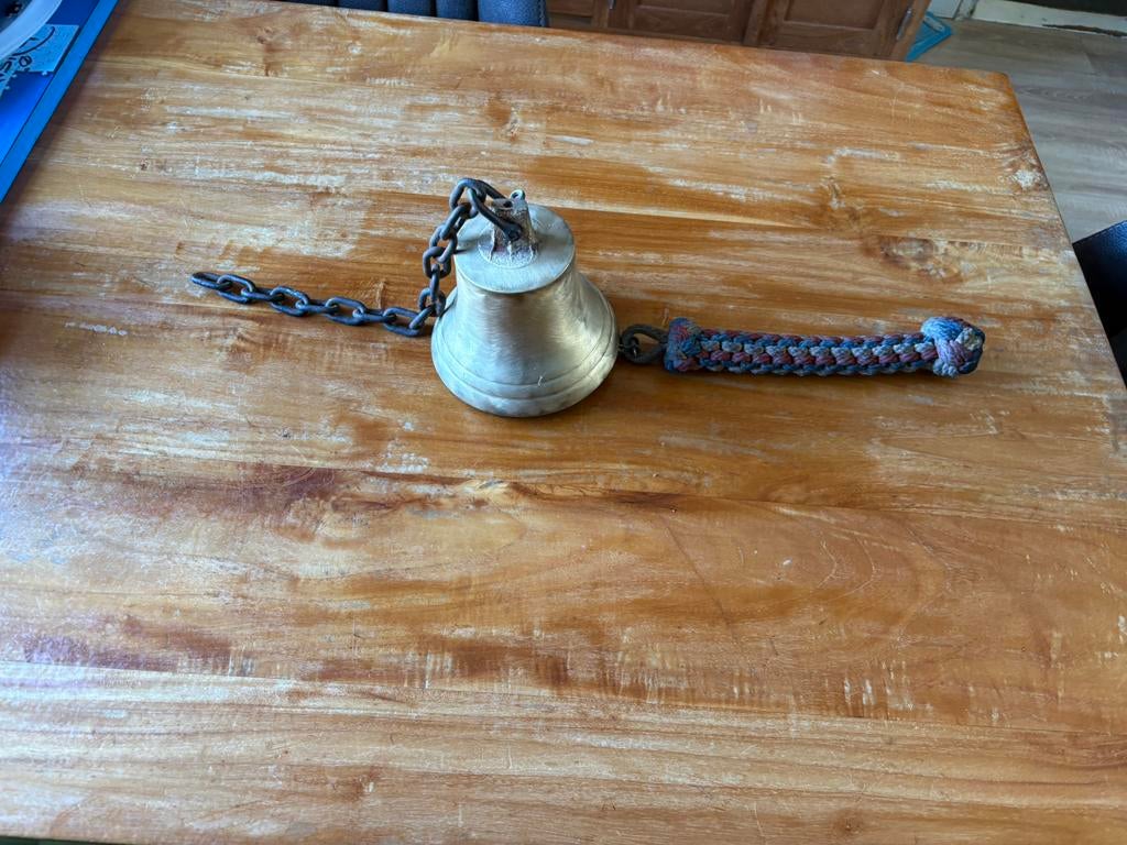 Koperen bel, Ophalen, Koper