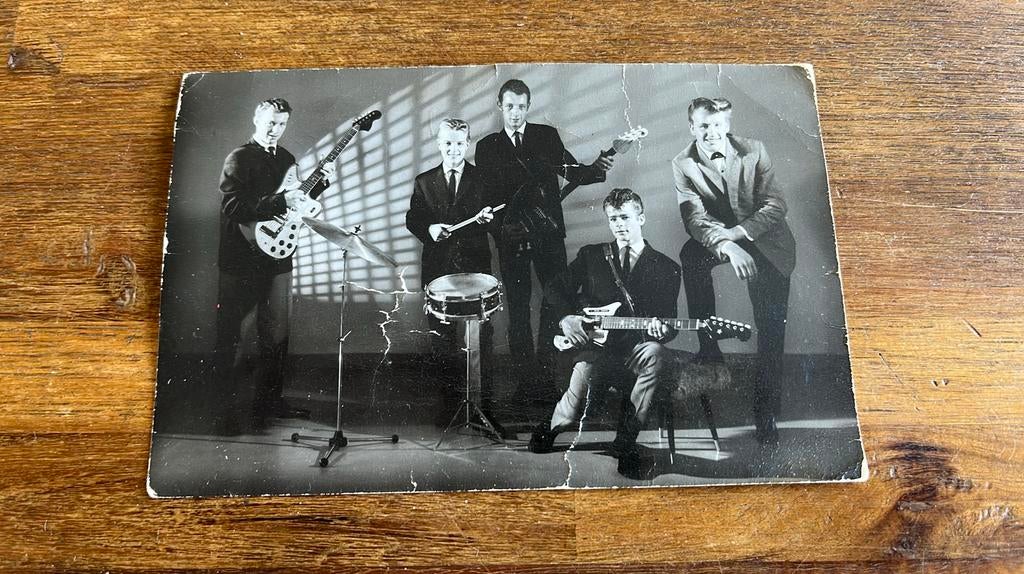 Promotiefoto van de Jumping Dynamites uit Ridderkerk, Ophalen of Verzenden, Gebruikt, Foto of Kaart