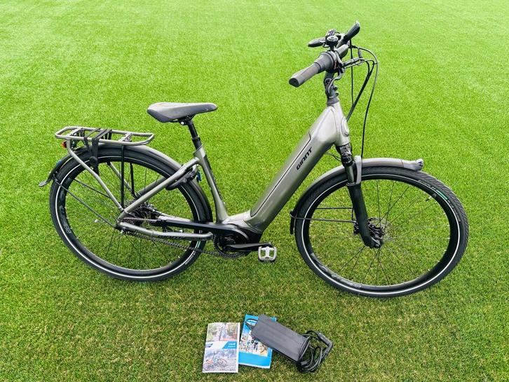 Giant Dailytour E+ elektriche Damesfiets met belt Drive✅, Fietsen en Brommers, Elektrische fietsen, Gebruikt, Giant, 51 tot 55 cm