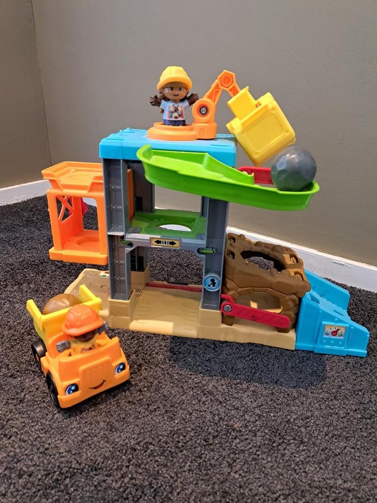 Fisher-Price bouwplaats, Ophalen
