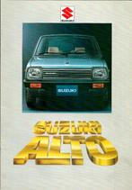 Folder Suzuki Alto 1983, Ophalen of Verzenden, Gelezen, Overige merken