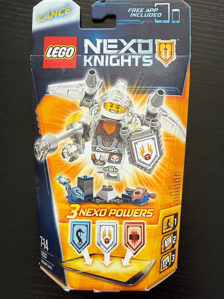 Lego Nexo Knights Ultimate Lance 70337 Nieuw in doos, Ophalen, Lego, Nieuw, Inclusief doos