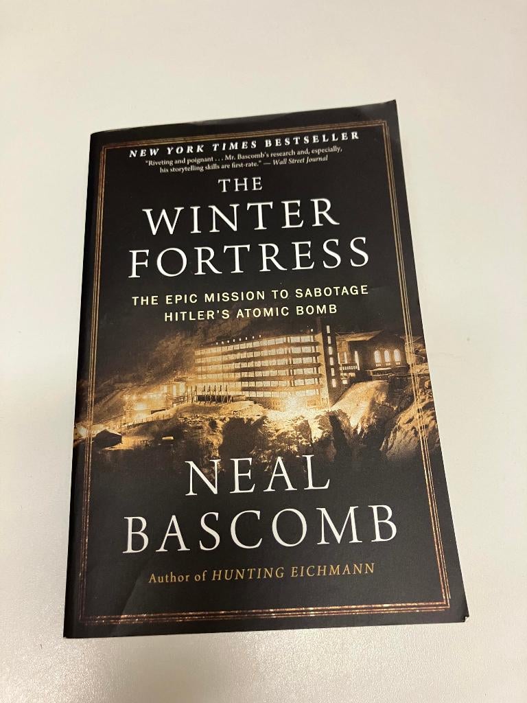 The Winter Fortress Sabotage Hitlers atomic bomb, Ophalen of Verzenden, Tweede Wereldoorlog, Gelezen, Algemeen
