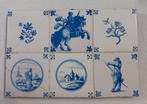 Oud tegeltableau., Antiek en Kunst, Antiek | Wandborden en Tegels, Ophalen of Verzenden