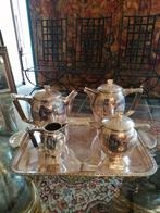 art nouveau deco servies verzilverd, Ophalen