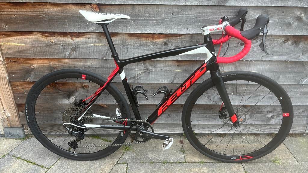 Felt Z75 disc Shimano Cues 600 gravel 1x11 Fulcrum Racing 4, 28 inch, 10 tot 15 versnellingen, Zo goed als nieuw, 53 tot 57 cm