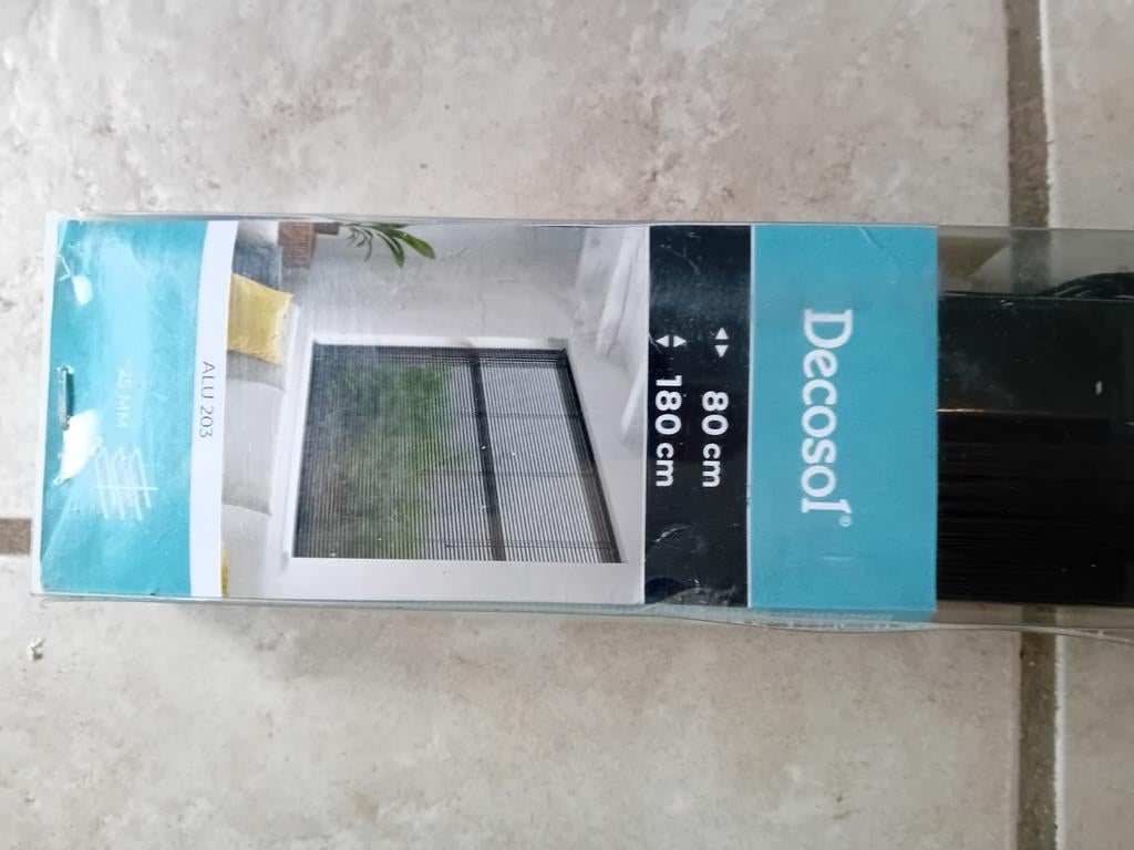 Decosol Aluminium Jaloezie 80x180 Nieuw, Huis en Inrichting, Ophalen, Nieuw, 50 tot 100 cm, Modern